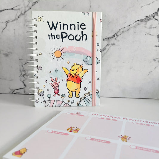 Cuaderno Winnie the pooh arcoiris